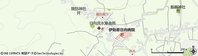 神奈川県伊勢原市日向717周辺の地図