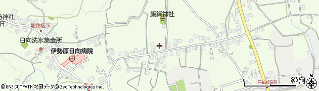 神奈川県伊勢原市日向301周辺の地図