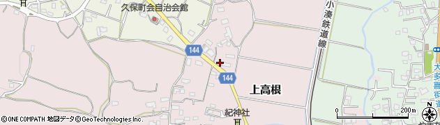 千葉県市原市上高根568周辺の地図