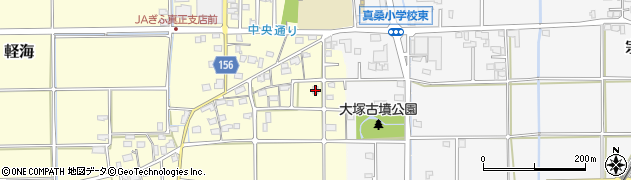 岐阜県本巣市軽海39周辺の地図
