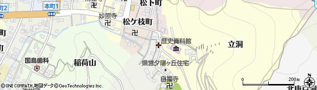 岐阜県岐阜市松山町周辺の地図
