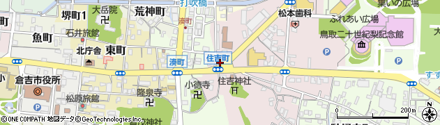 鳥取県倉吉市住吉町82周辺の地図