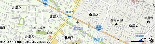 コミックPaPa 島店周辺の地図