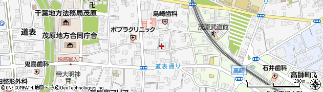 千葉県茂原市高師93周辺の地図