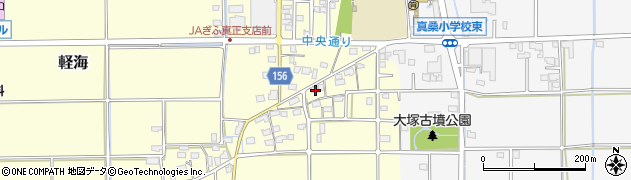 岐阜県本巣市軽海10周辺の地図