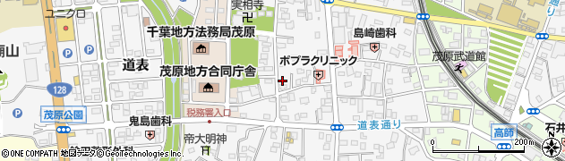 千葉県茂原市高師1021周辺の地図