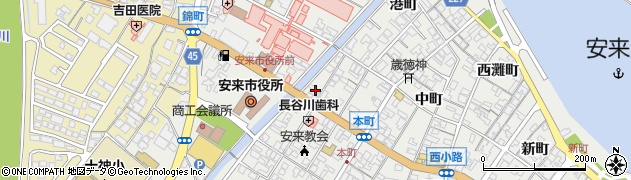 野口理容店周辺の地図