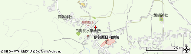 神奈川県伊勢原市日向718周辺の地図