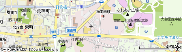 鳥取県倉吉市住吉町72周辺の地図
