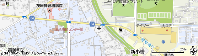 千葉県茂原市高師521周辺の地図