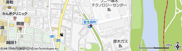 富士見町周辺の地図