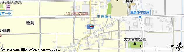 岐阜県本巣市軽海122周辺の地図