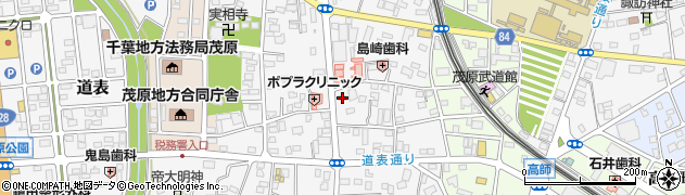 千葉県茂原市高師85周辺の地図