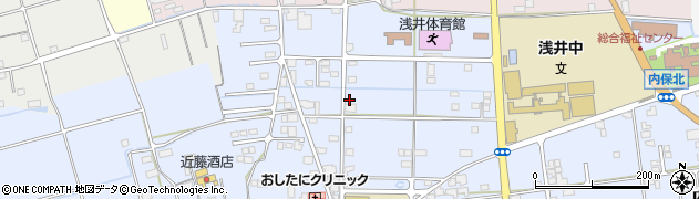 滋賀県長浜市内保町2654周辺の地図