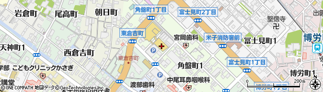 米子高島屋販売部事務所周辺の地図
