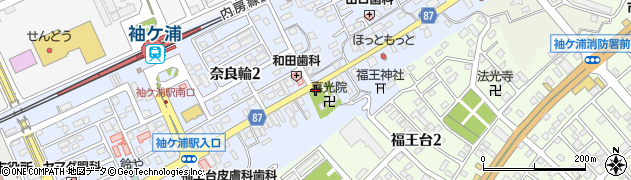高須入口周辺の地図