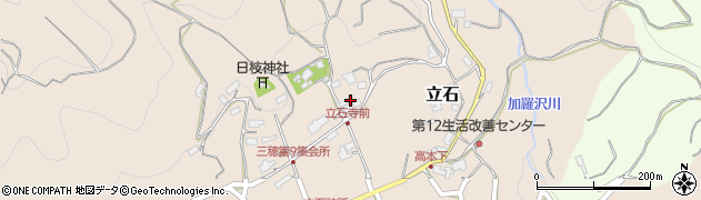 長野県飯田市立石97周辺の地図