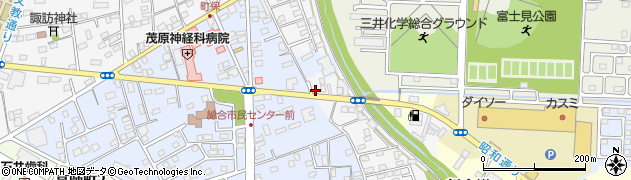 千葉県茂原市高師518-7周辺の地図