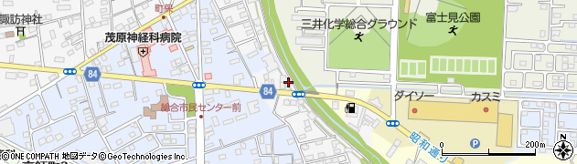 千葉県茂原市高師518-1周辺の地図