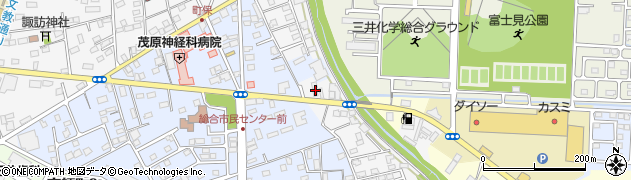 千葉県茂原市高師518-2周辺の地図