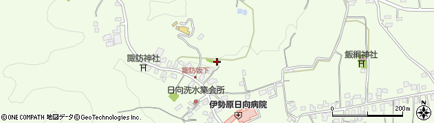 神奈川県伊勢原市日向721周辺の地図