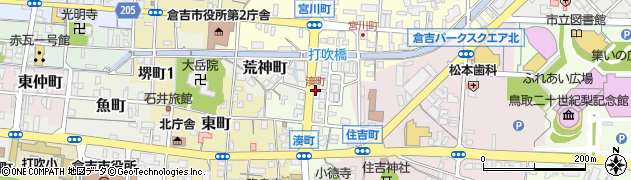 湊町周辺の地図