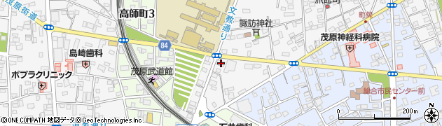 千葉県茂原市高師341周辺の地図