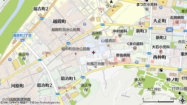〒682-0874 鳥取県倉吉市西岩倉町の地図