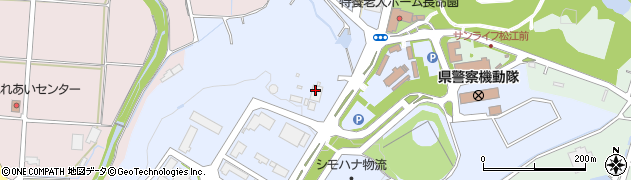 松江市ガス局　営業総務課・料金係周辺の地図