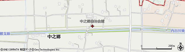 千葉県長生郡長生村中之郷61周辺の地図