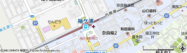 房総タクシー株式会社　配車センター周辺の地図