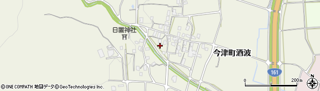 滋賀県高島市今津町酒波663周辺の地図