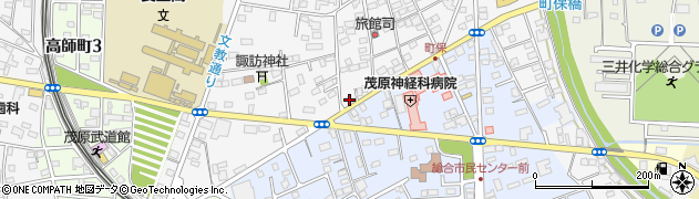 千葉県茂原市高師382-9周辺の地図