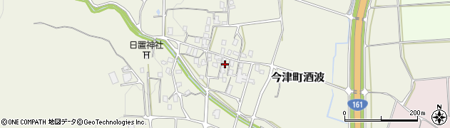 滋賀県高島市今津町酒波691周辺の地図