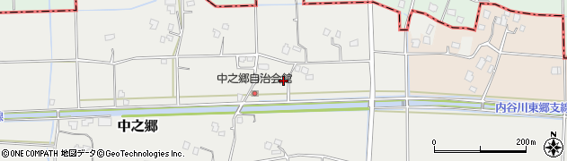 千葉県長生郡長生村中之郷750周辺の地図