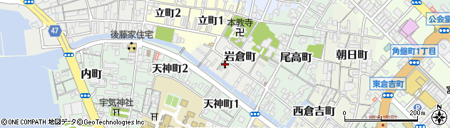有限会社岩田燃料店周辺の地図