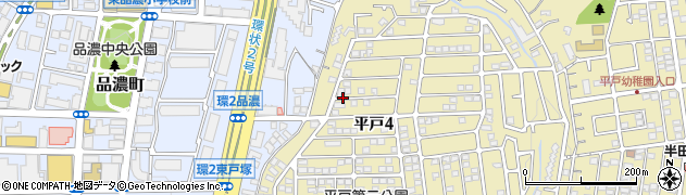 一里塚公園周辺の地図