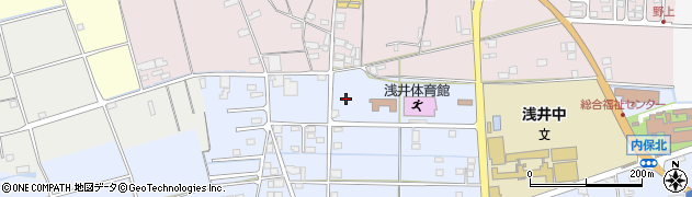 滋賀県長浜市内保町2650周辺の地図