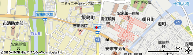有限会社添田理容所本店周辺の地図