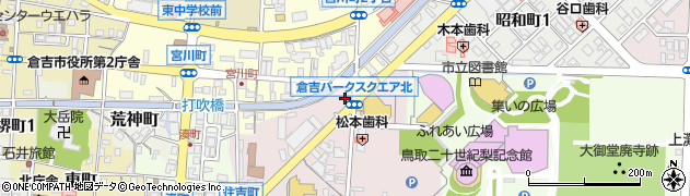 鳥取県倉吉市住吉町114周辺の地図