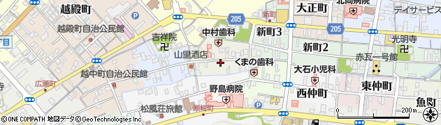 鳥取県倉吉市東岩倉町周辺の地図