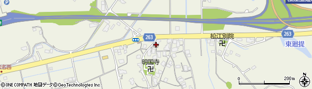 布志名公民館周辺の地図