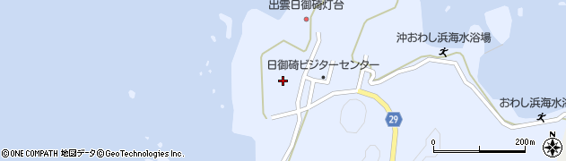 島根県出雲市大社町日御碕（灯台）周辺の地図