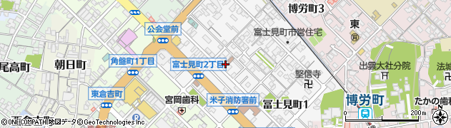 エクセル富士見マンション周辺の地図