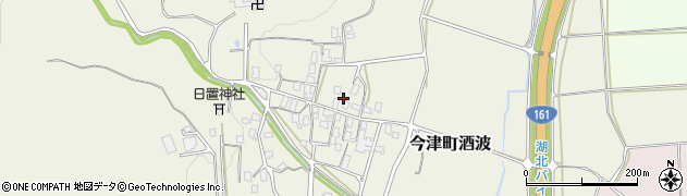 滋賀県高島市今津町酒波226周辺の地図