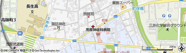 千葉県茂原市高師392-29周辺の地図