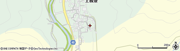 滋賀県米原市上板並62周辺の地図