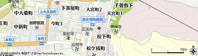 炭鶏ともつ鍋 信長 本店周辺の地図