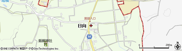 神奈川県伊勢原市日向70周辺の地図