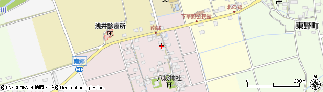 滋賀県長浜市南郷町周辺の地図
